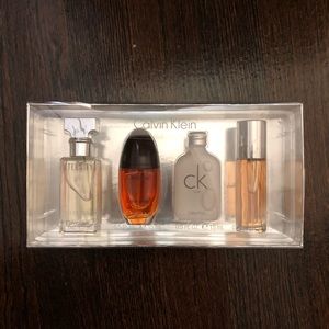 Travel size Calvin Klein fragrance set